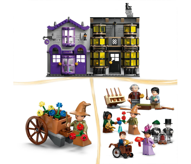 LEGO Harry Potter 76439 Sklepy Ollivandera i Madame Malkin - 1248465 - zdjęcie 4